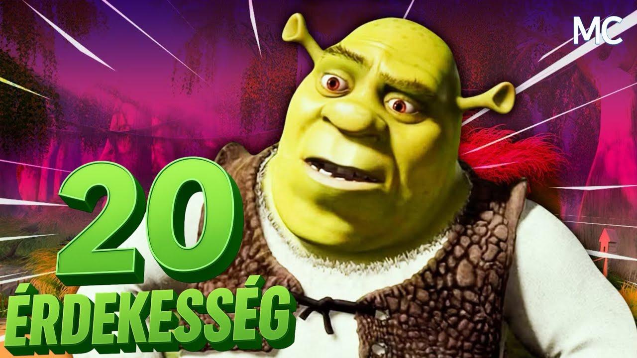 ILYEN LETT VOLNA A TÖRÖLT SHREK 5? - 20 érdekesség a SHREK - filmekről