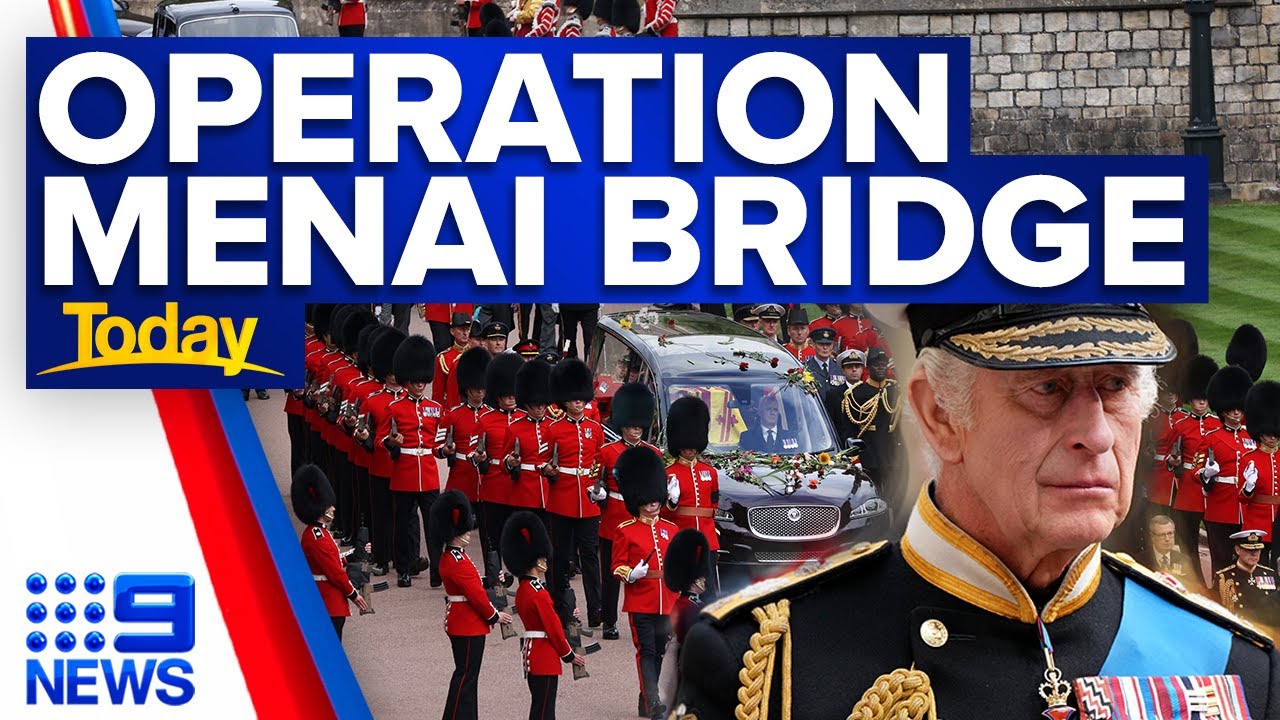 Operation Menai Bridge: Planning for King Charles III's death begin tomorrow | 9 News Australia