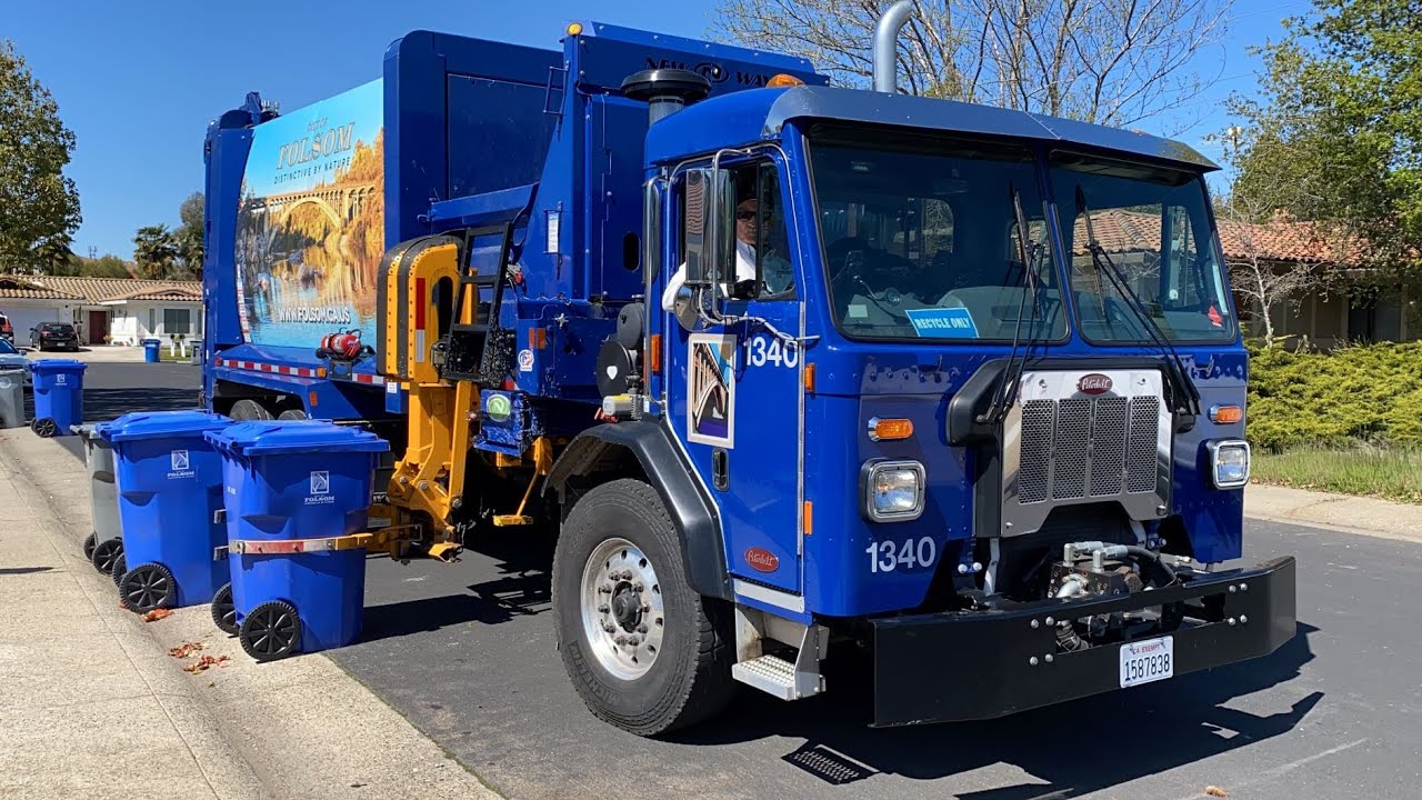 City of Folsom Peterbilt 520 New Way Sidewinder 1340