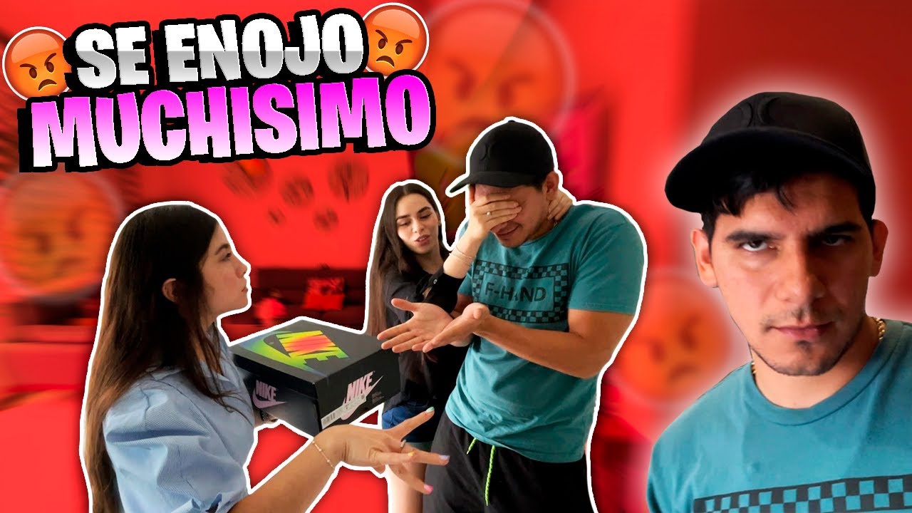 LE PINTO DE ROSA SUS CHANCLAS GUCCI A JUANITO *se enojo demasiado* || ANDREA NAVARRO