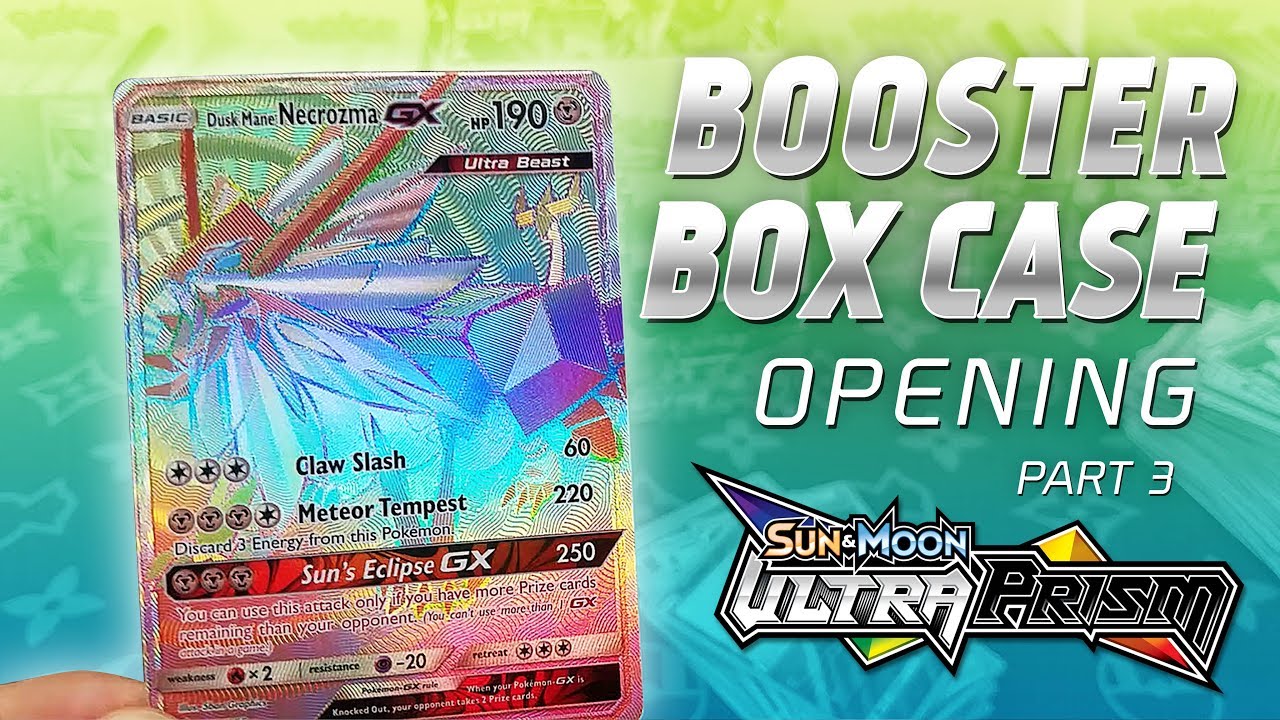 Ultra Prism Booster Box Case Opening Part 3 (BEST PULLS OF THE CASE?)