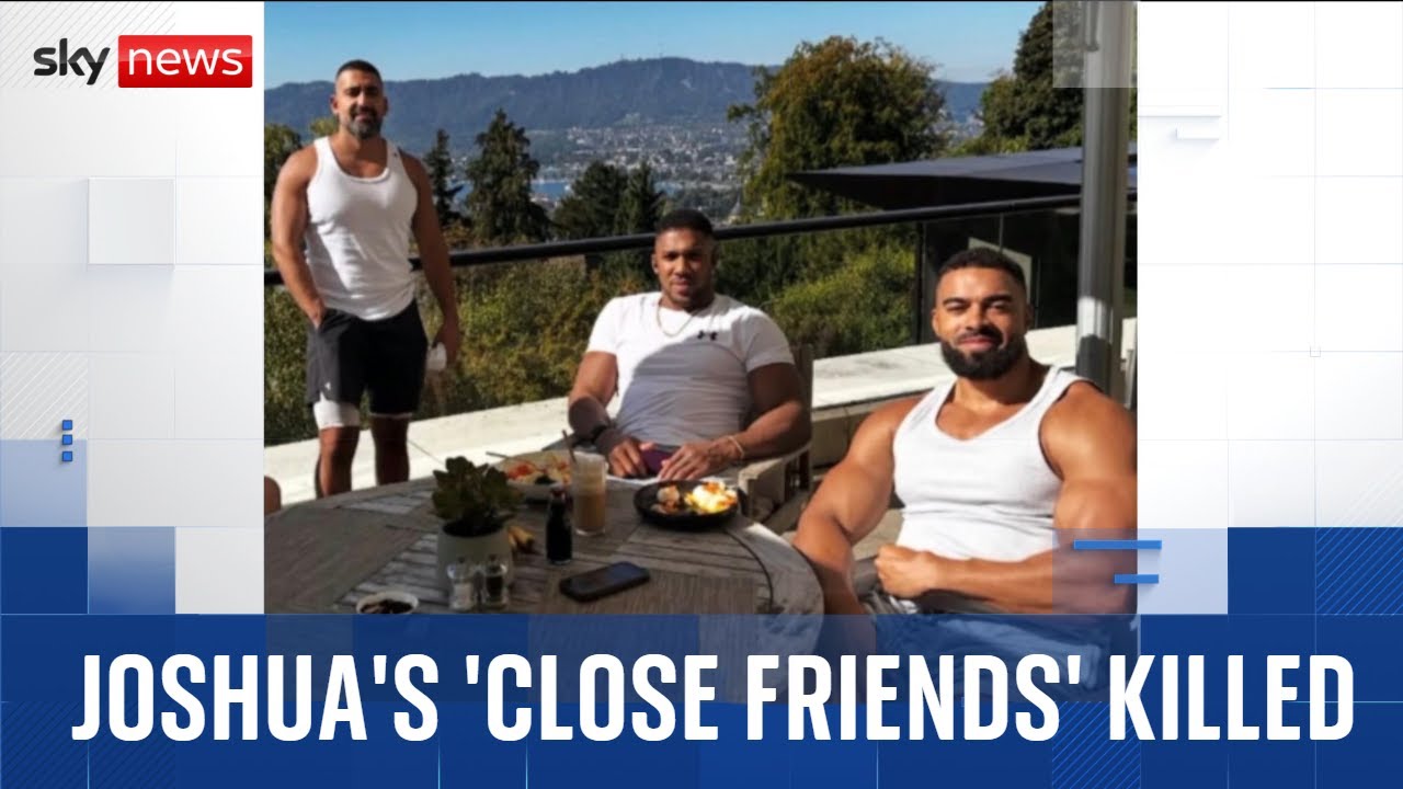 Two people killed in Anthony Joshua car crash named as 'close friends' of boxer