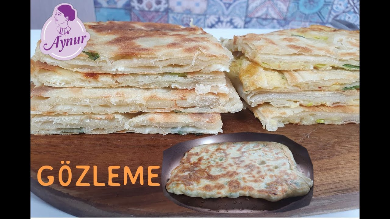 Unglaublich lecker I Schnelles Pfannaen börek Gözleme I Ich liebe Gözleme in allen Varianten