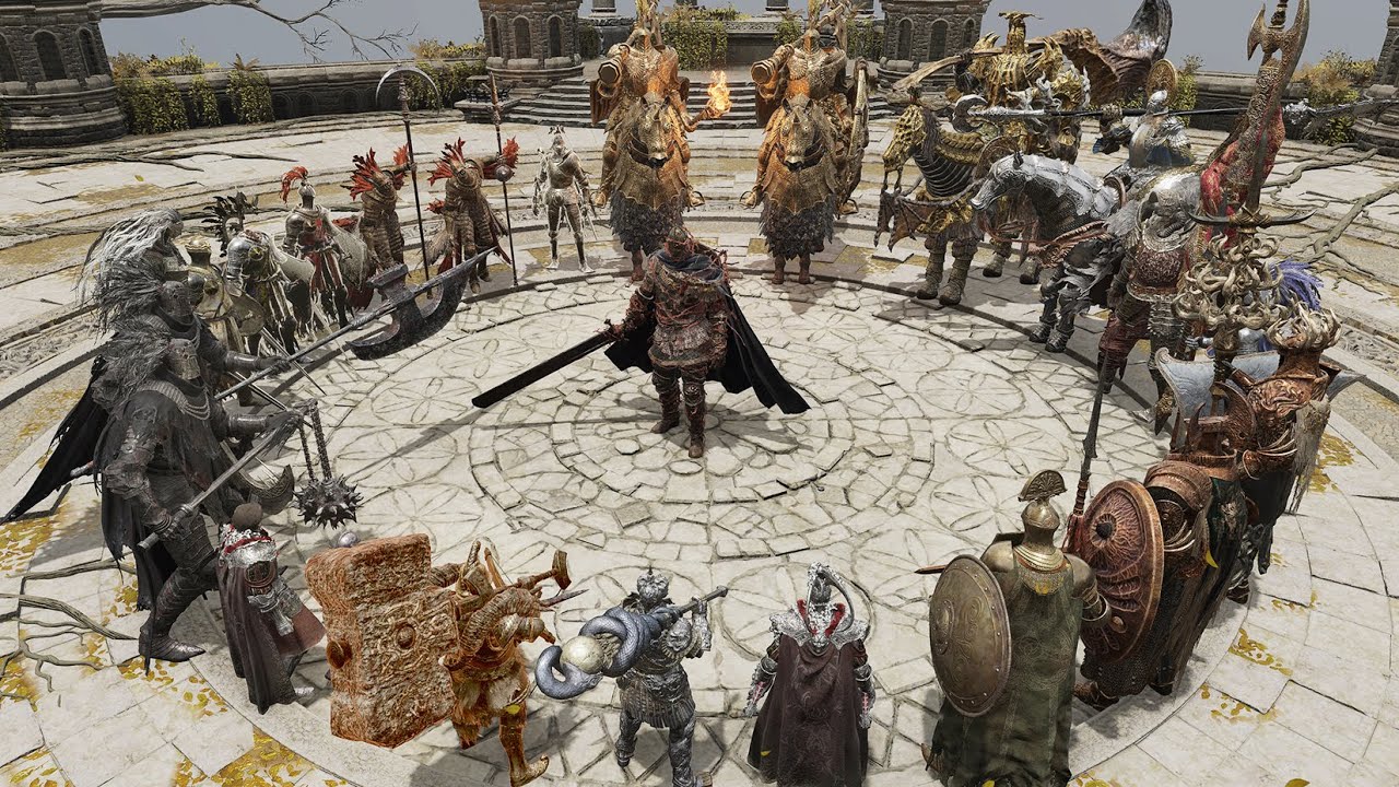 Bell Bearing Hunter Vs Knights - Elden Ring
