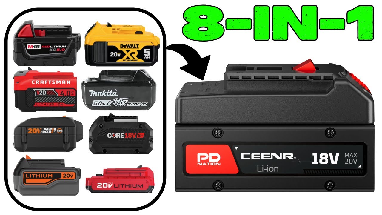 Universal Power Tool Batteries but Are They Worth It?