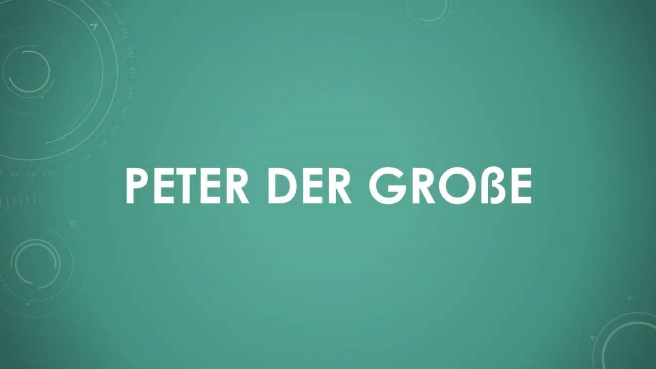 Peter der Gro&szlig;e