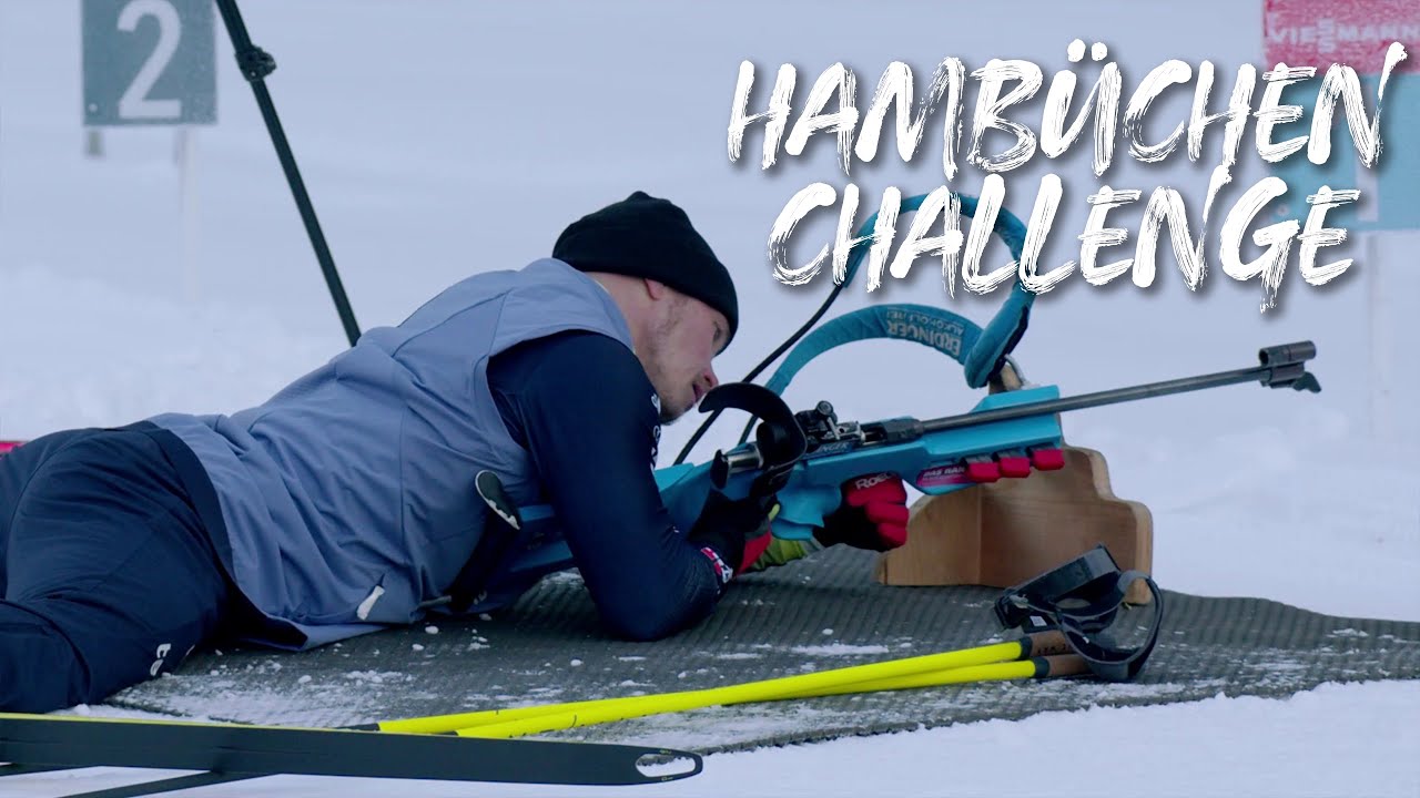 Hambüchen Challenge | Kampf mit dem Magazin & dem Atem: Fabi beim Biathlon | Olympia 2022 in Peking