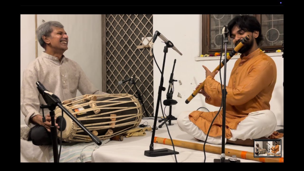 Shri Likhit Kajrolkar (Flute) Raga Yaman, Dussehra Baithak 2025, Dhrupad Gurukul, Pt Sanjay Agle