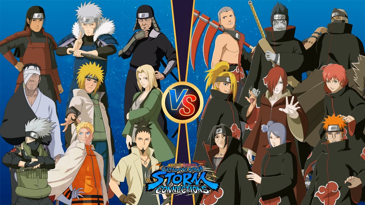 【 Hokage (Temporary) Player VS Akatsuki (CPU SUPER HARD)  Marathon battle 】 NARUTO X BORUTO Ninja