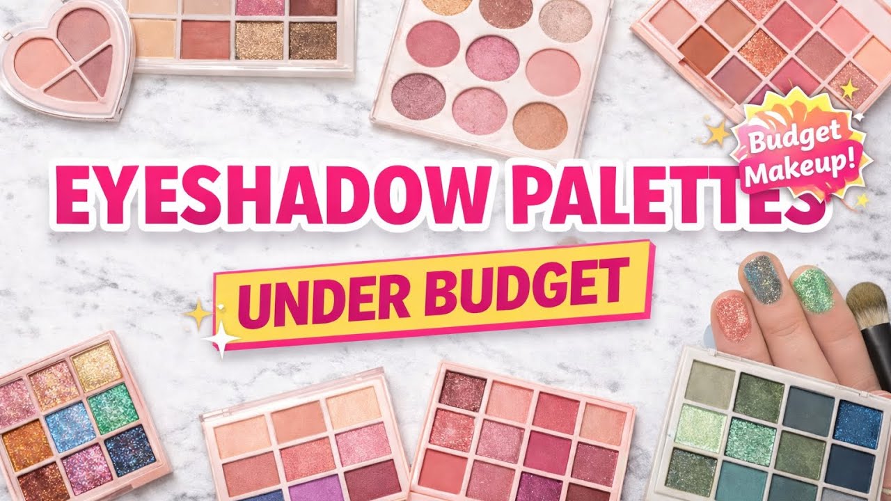 My eyeshadow plates review || best eyeshadow palates under budget affordable 