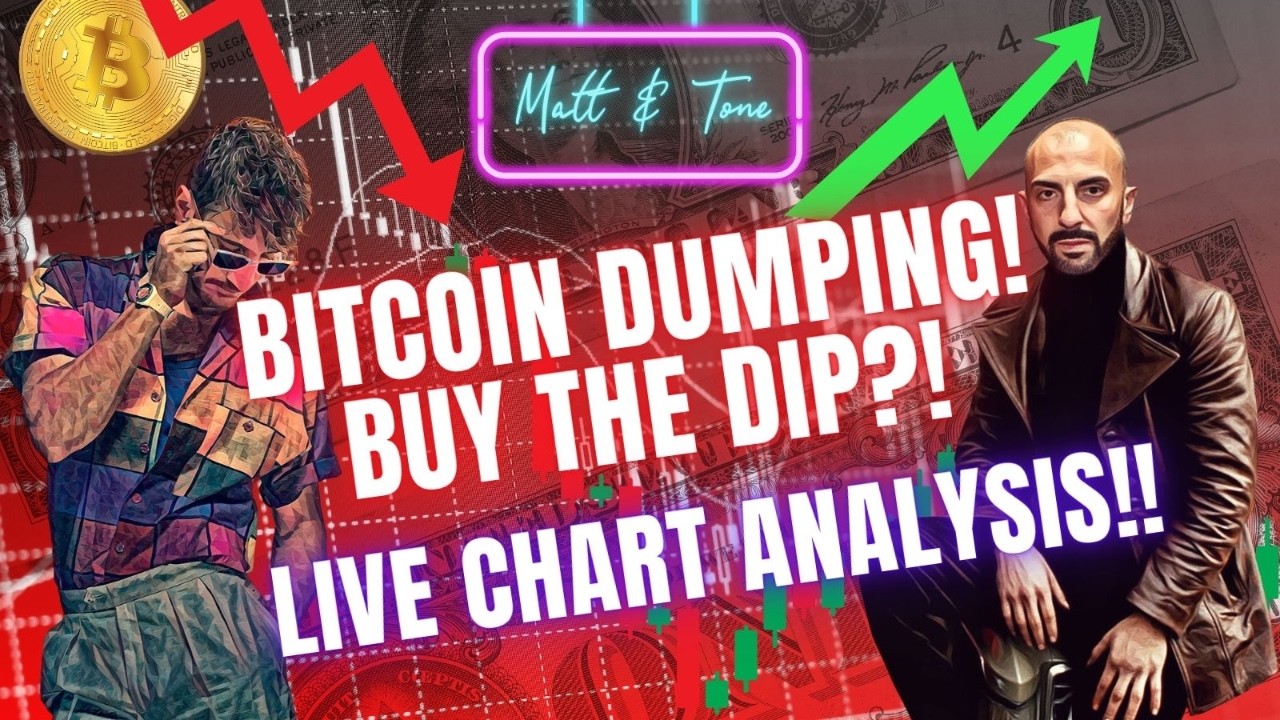 BITCOIN DUMPING AGAIN! - Live Trading Analysis