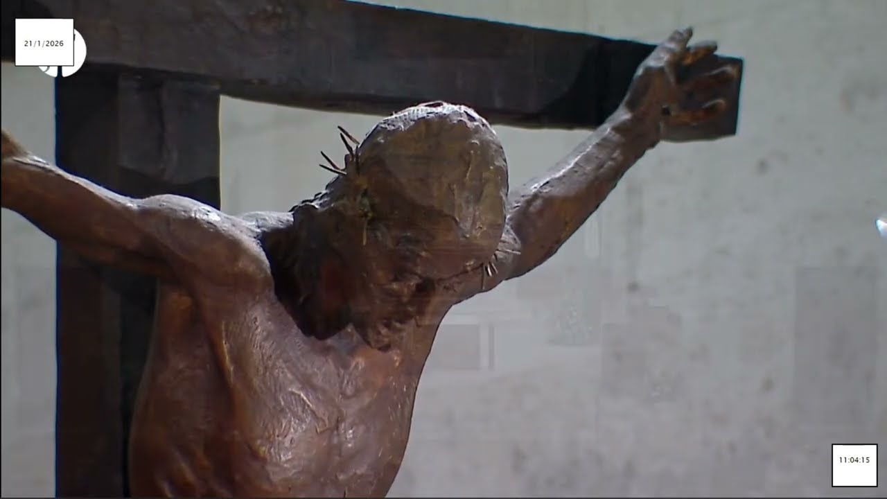 Missa desde a Basílica da Nossa Senhora do Rosário de Fátima  21.01.2026