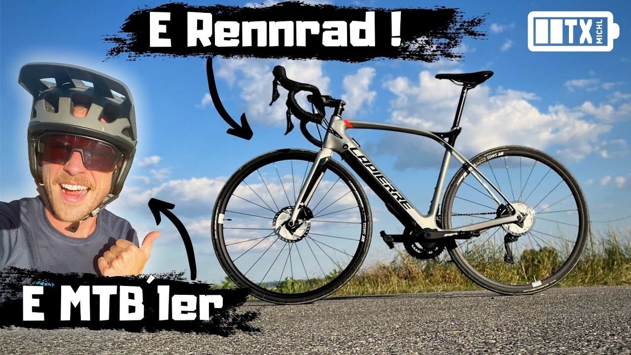 SPAßGERÄT? Mountainbiker auf E Rennrad 😋 🏁 - LAPIERRE E-XELIUS 600 mit FAZUA Antrieb