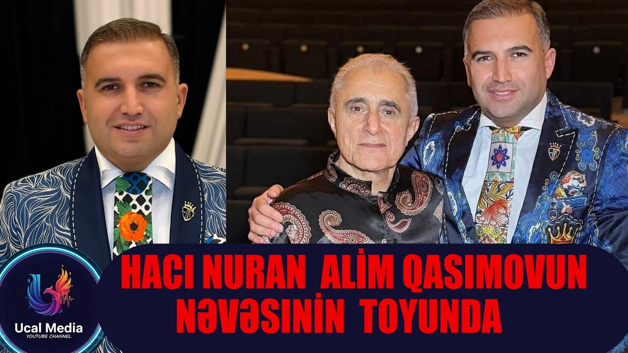Hacı Nuran Sənətkarın Toyunda: Alim Qasımovun nəvəsinin özəl günündən rəngarəng görüntülər