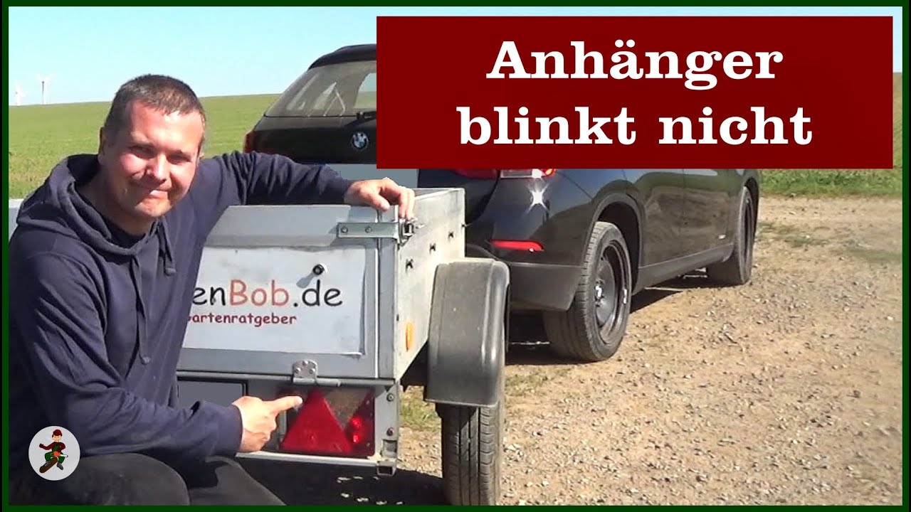 Anhänger blinkt nicht