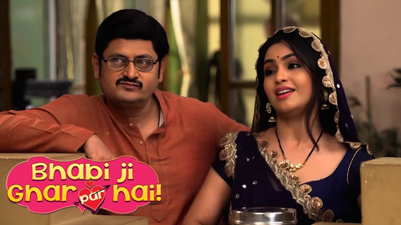 अंगूरी भाभी और विभूति जी का कॉमेडी तड़का😂 | Bhabi Ji Ghar Par Hain Comedy Scene