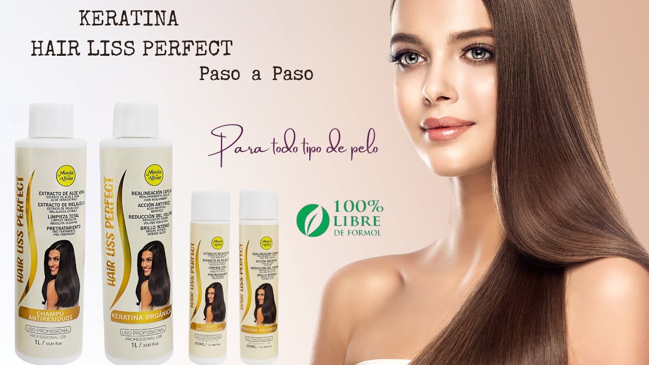 Paso a Paso Keratina Hair Liss Perfect