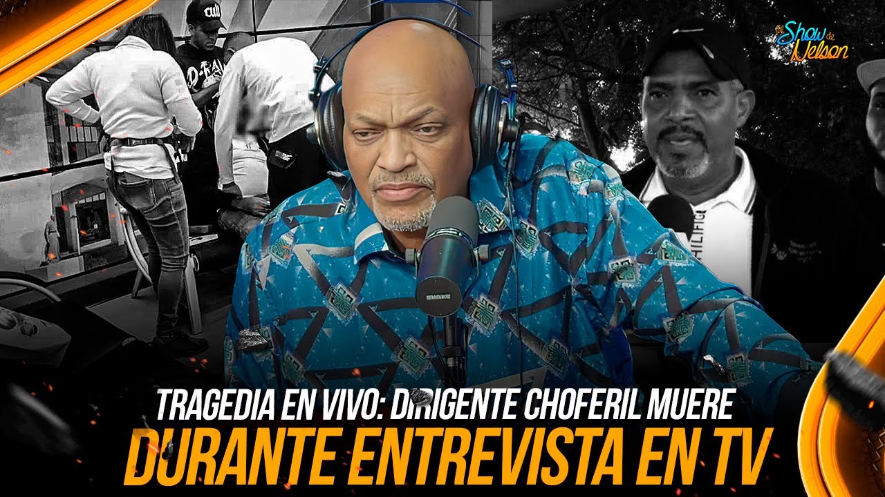 FALLECE DIRIGENTE CHOFERIL MIENTRAS ERA ENTREVISTADO EN UN CANAL DE TELEVISI&Oacute;N EN SANTIAGO | SDN