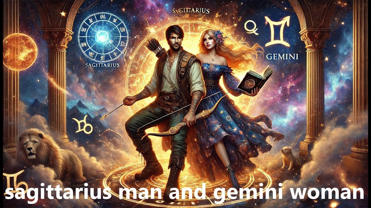 Sagittarius Man & Gemini Woman – A Powerful Love Connection or Total Chaos?