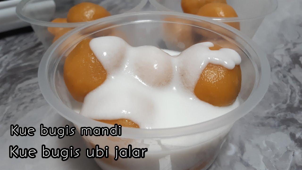 KUE BUGIS MANDI UBI JALAR