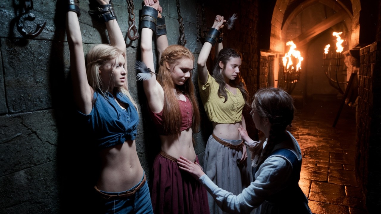 A Tickle Torture Interrogation | Medieval Punishment | Tickle | Tickled | Ticklish | Tickling