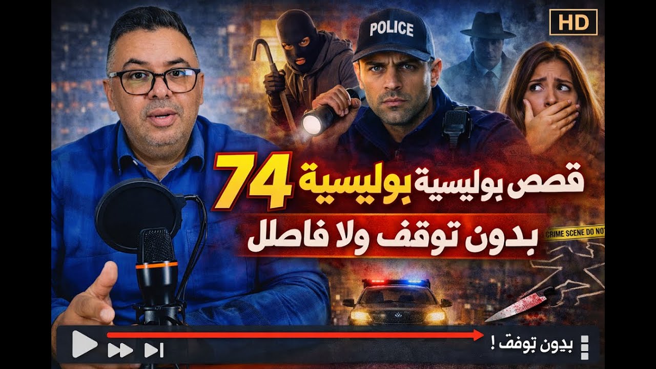 قصص بوليسية طويلة بلا فواصل  حلقة مطوّلة لعشاق السهر والسفر 74