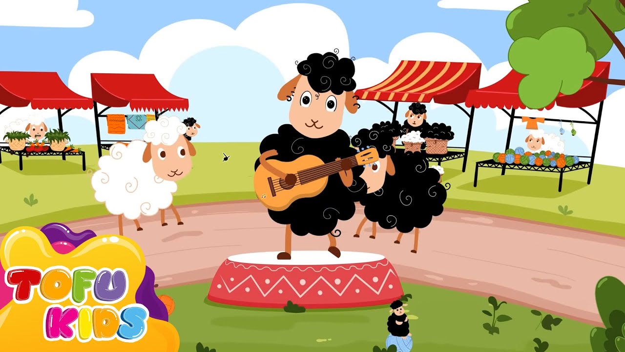 Baa Baa Black Sheep Song 🐑🎵 | Nursery Rhymes & Kids Songs | Tofu Kids