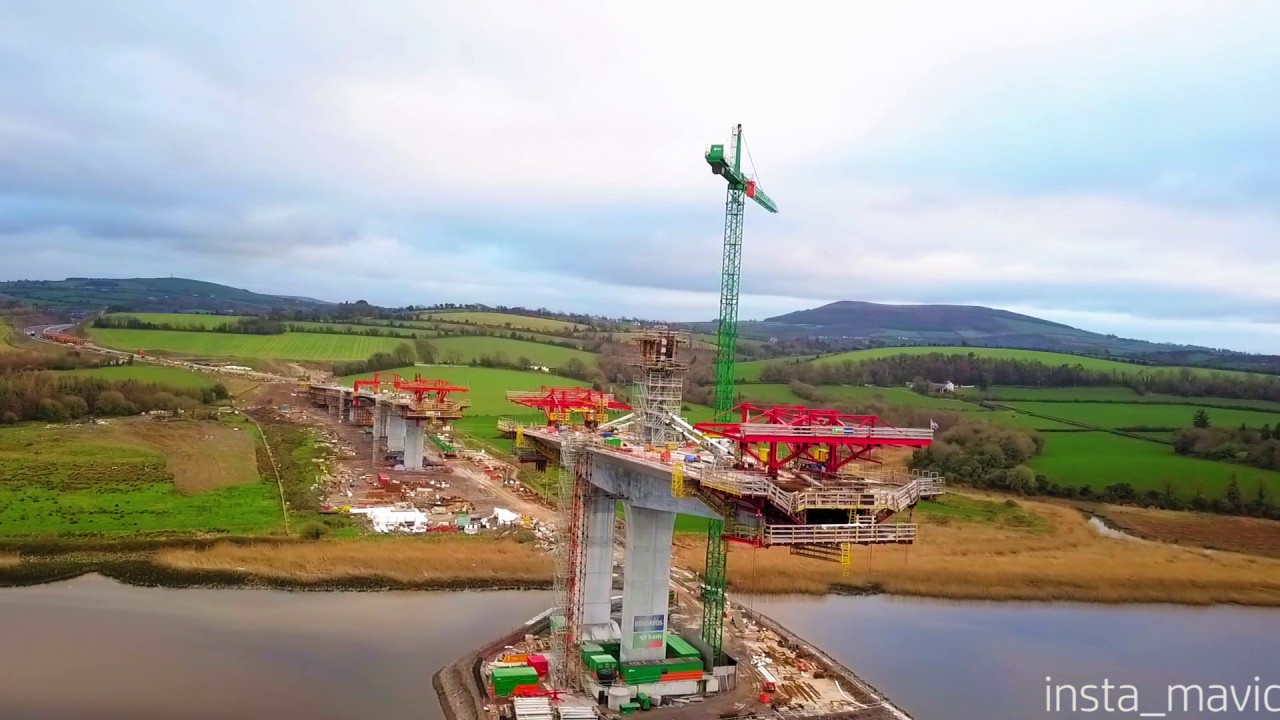 New Ross Bypass - The Longest Bridge Of It's Kind In The World