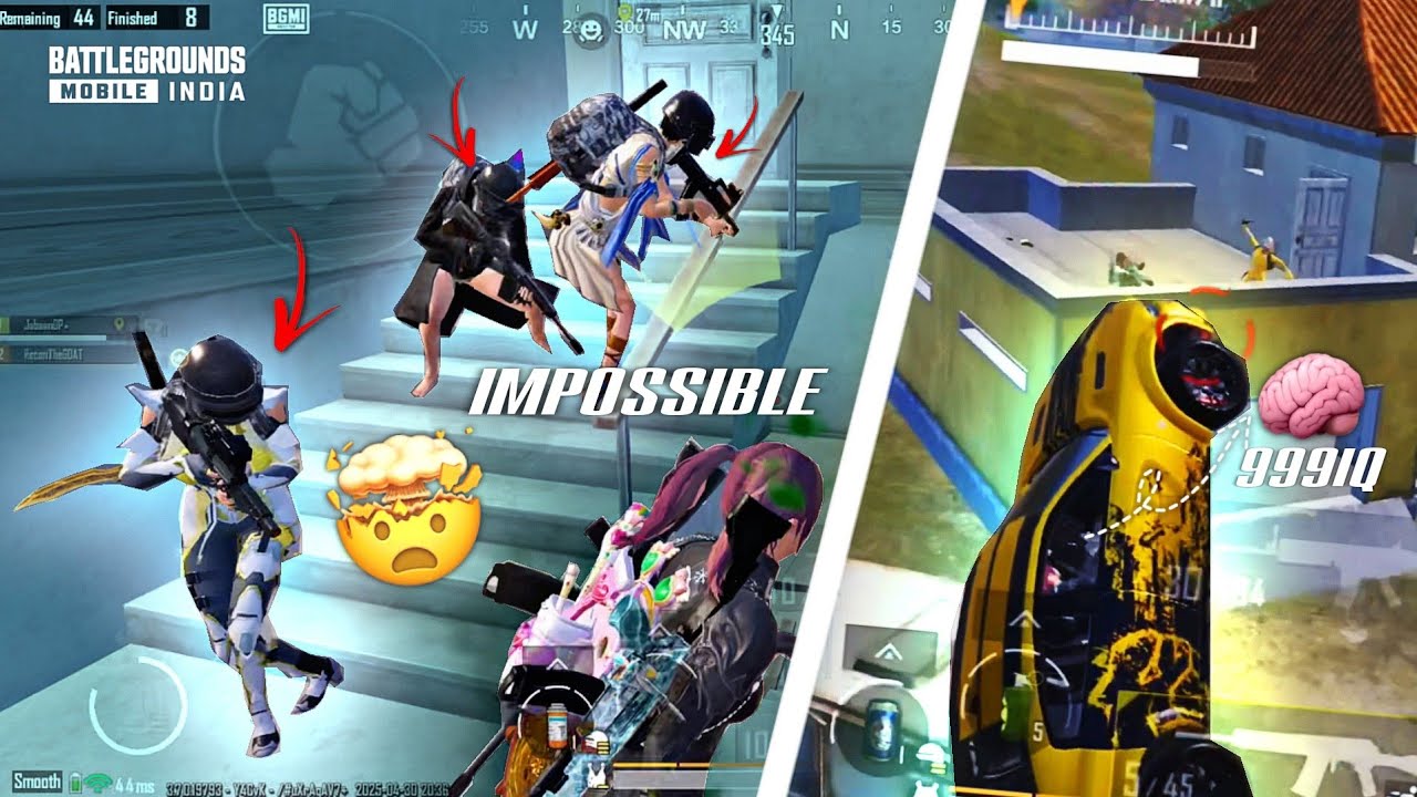 Insanely Fast 1v4 Clutches | Girl Streamer abusing Jabaan on LIVE😡‼️