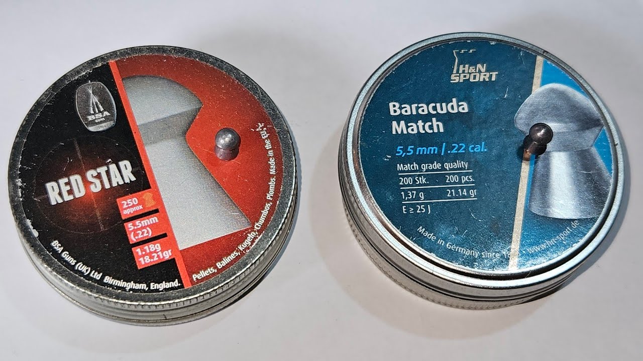 BSA RED STAR VS HN BARACUDA MATCH ACCURACY TEST