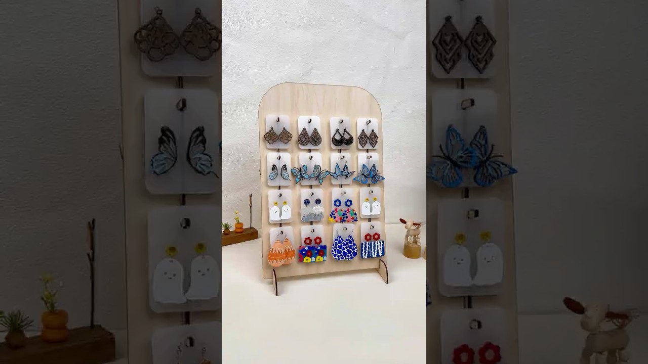 Laser Make Jewelry Stand with xTool P2 CO2 Laser