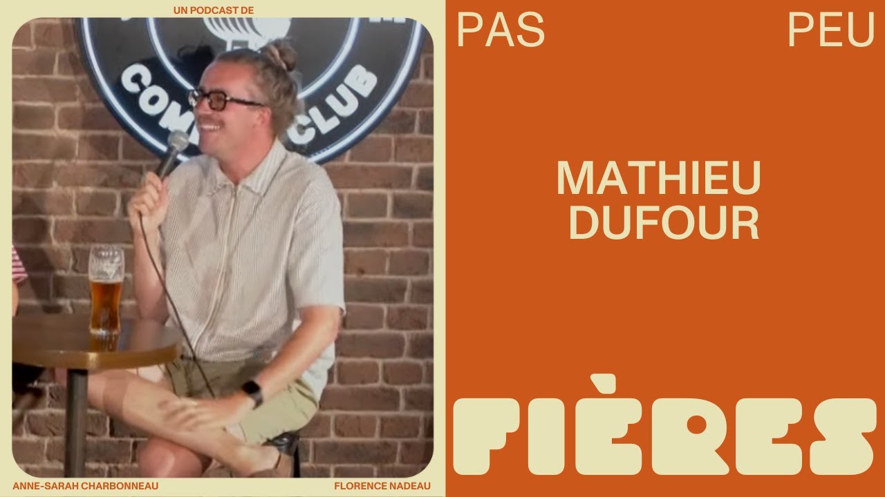 Pas peu fi&egrave;res - Mathieu Dufour et son ann&eacute;e de red&eacute;couverte