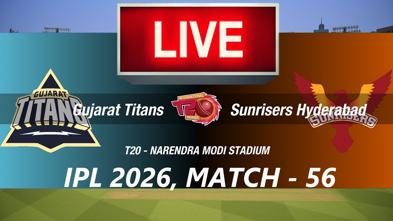 🛑LIVE- GT vs SRH🛑IPL 2026🛑GUJARAT vs HYDERABAD🛑CRICKET 26 GAMEPLAY🛑LIVE MATCH STREAMING🏏