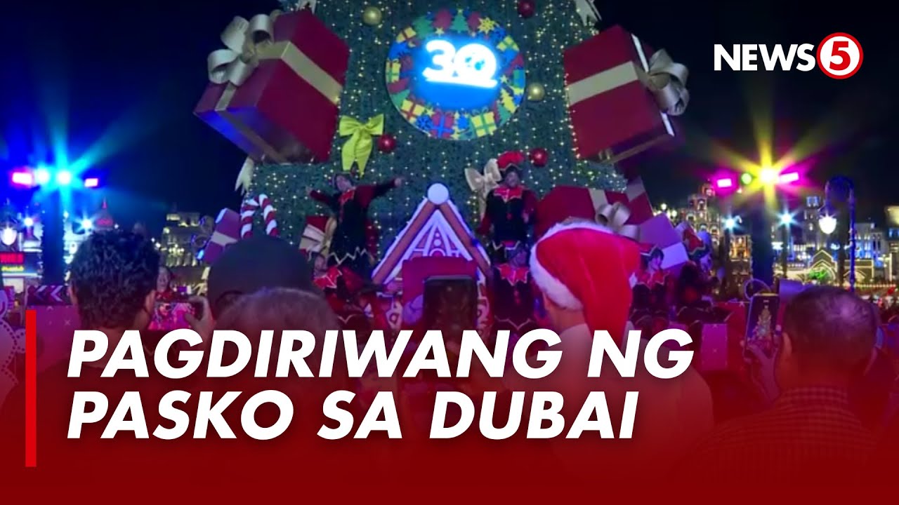 Pasko sa Dubai, ramdam na