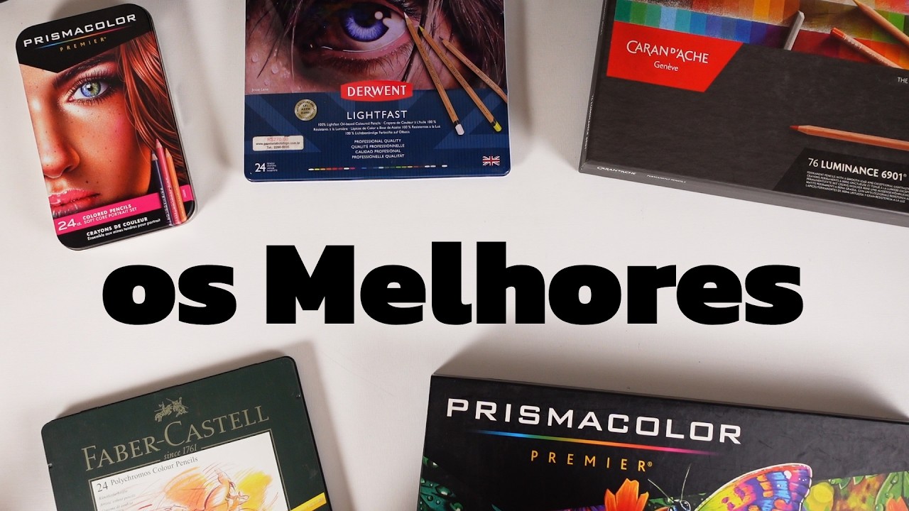 Os Melhores Lápis Profissionais para INICIANTE