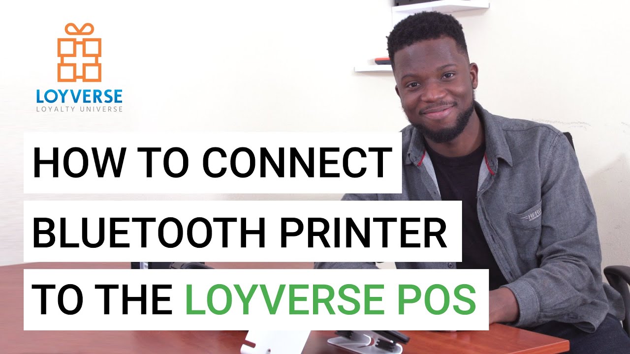 Как подключить Bluetooth-принтер чеков к POS-терминалу Loyverse
