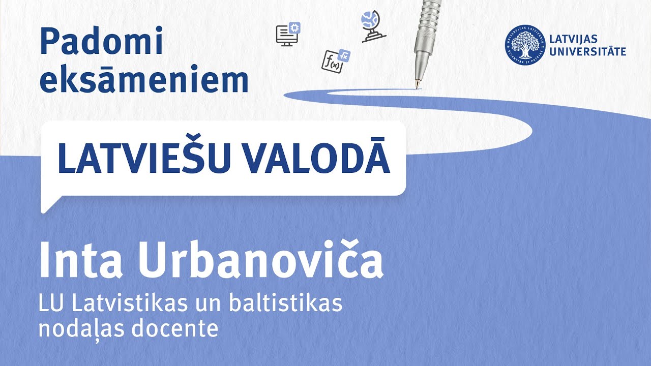 Padomi eksāmeniem 2024 - latviešu valoda