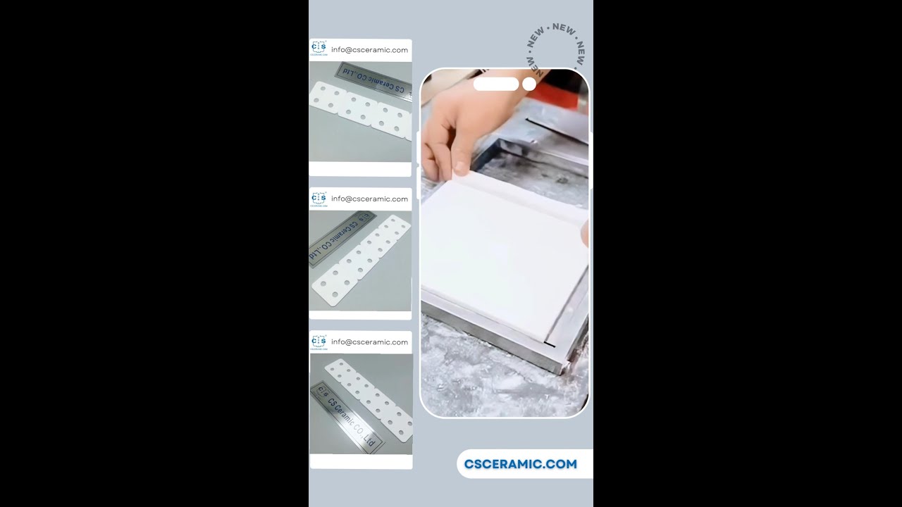 From Slurry to Plate: The Alumina Substrate Manufacturing Process