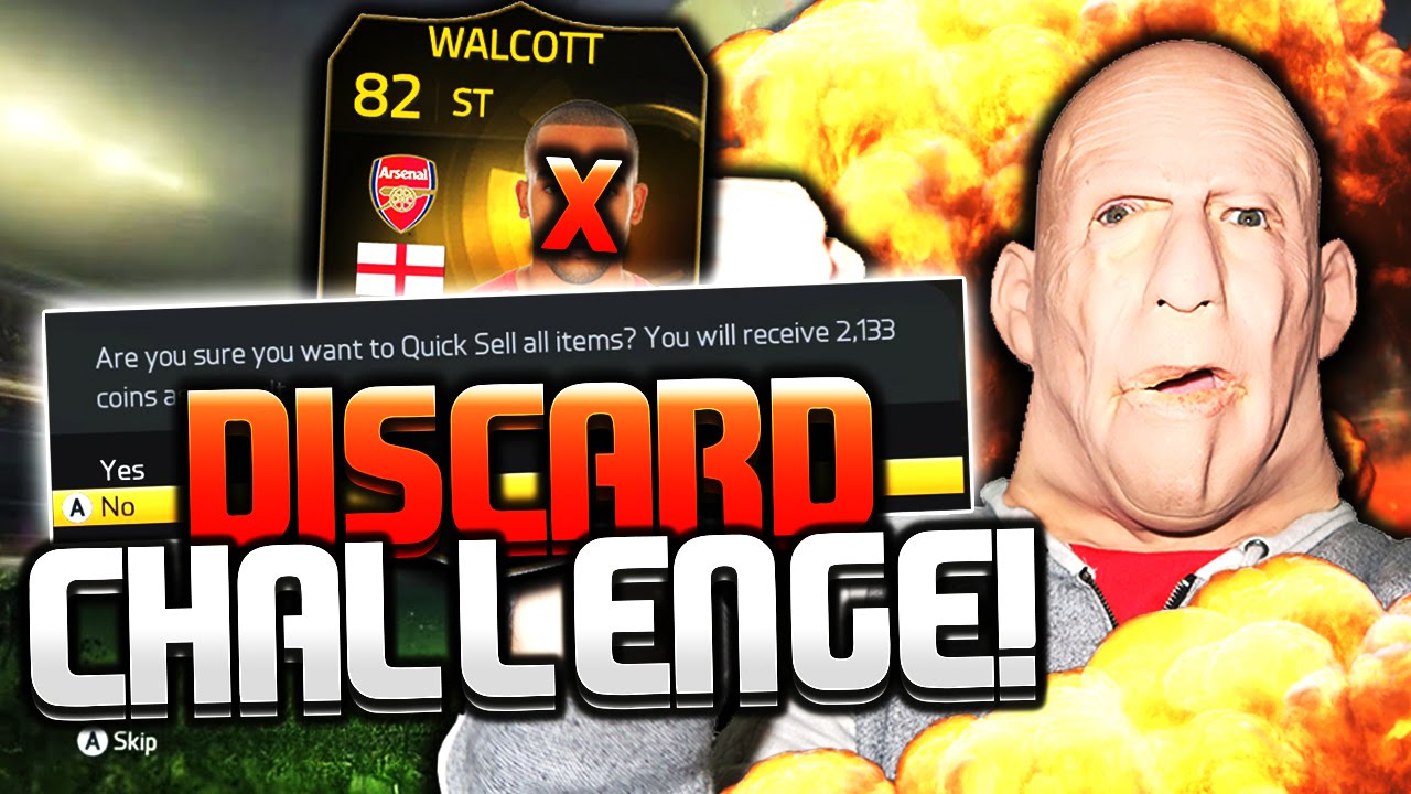 IF WALCOTT DISCARD CHALLENGE - THE PERFECT HATTRICK !! - FIFA 15