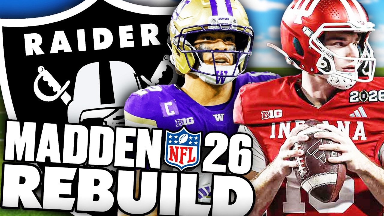 The Raiders Have The Perfect Draft! Madden 26 Las Vegas Raiders Rebuild