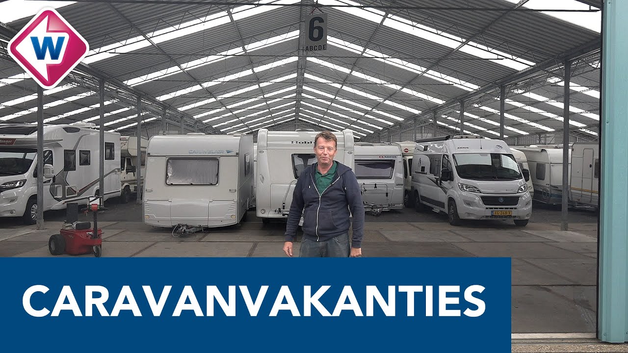 Iedereen aan de sleurhut: caravanstallingen overvol - OMROEP WEST