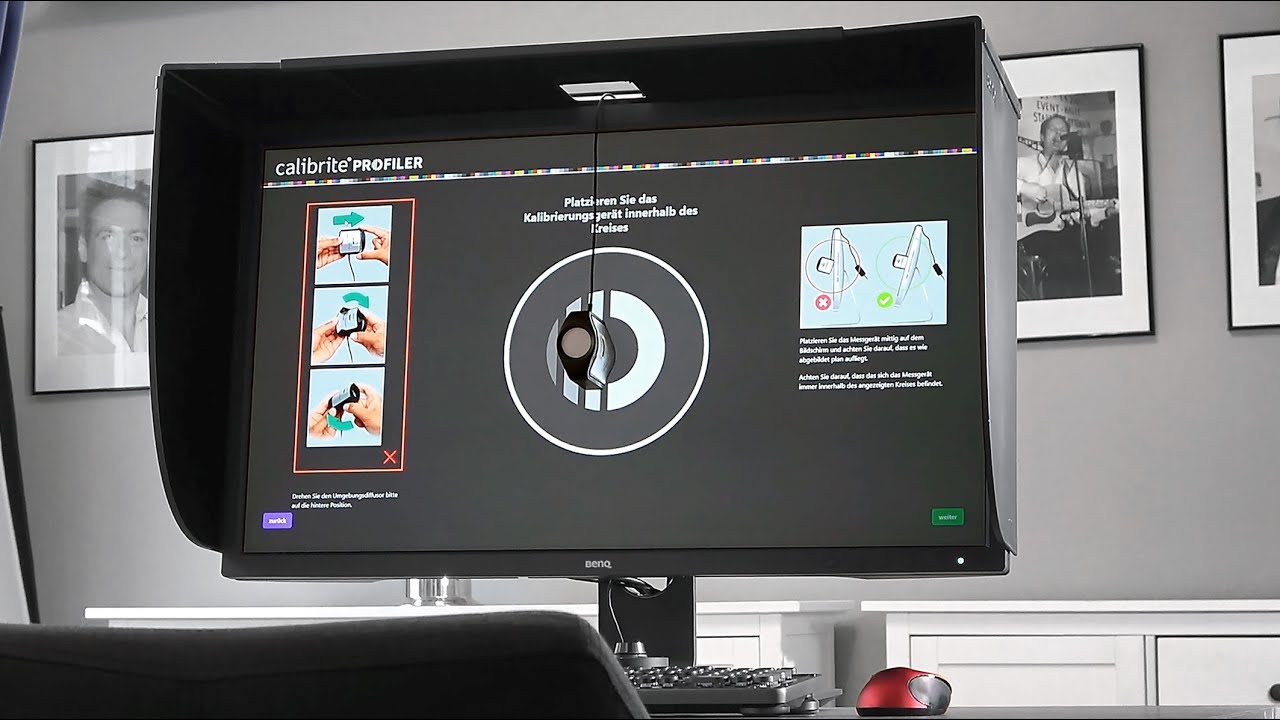 3 MINUTEN TUTORIAL - Software-Kalibrierung von Monitor und Notebook mit Calibrite Profiler