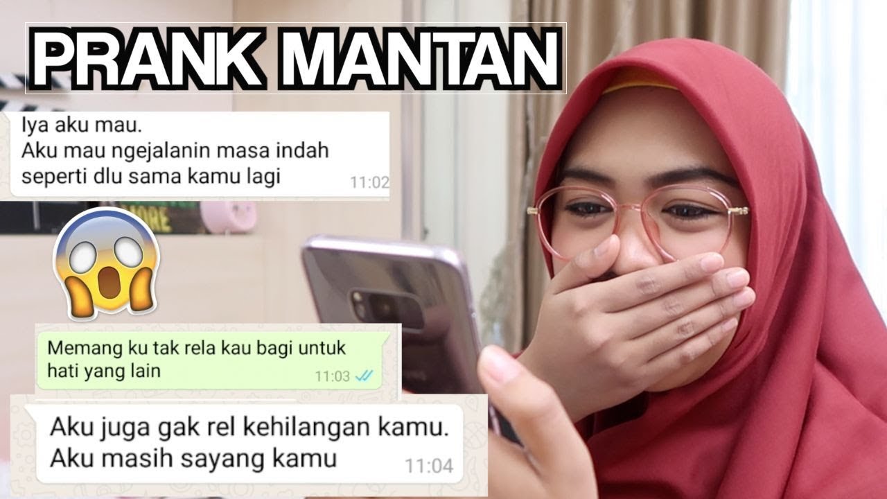 PRANK TEXT MALAH JADI BEGINI:(