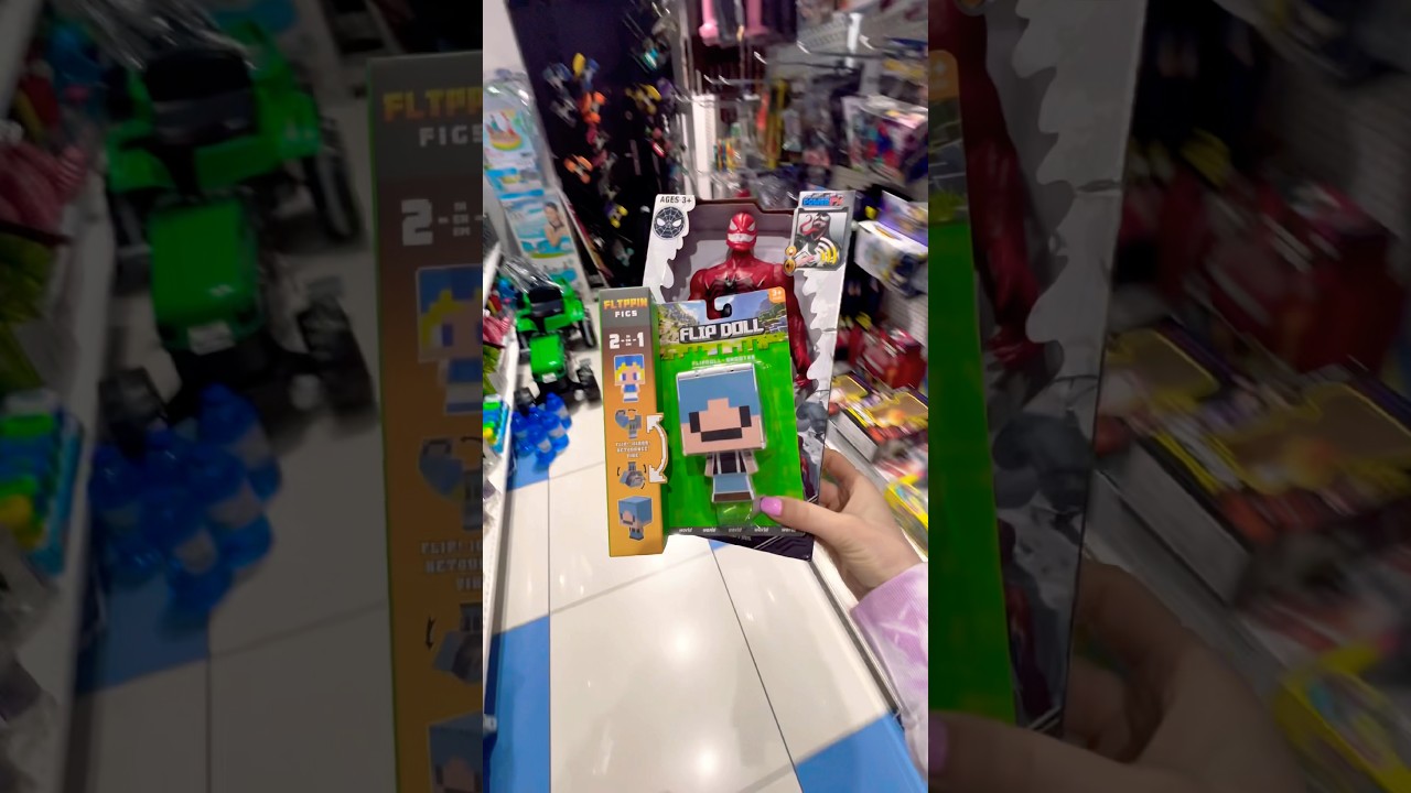 Marvel and Minecraft 🤪 #fanclubgusaruku #collection #toys #marvel #minecraft