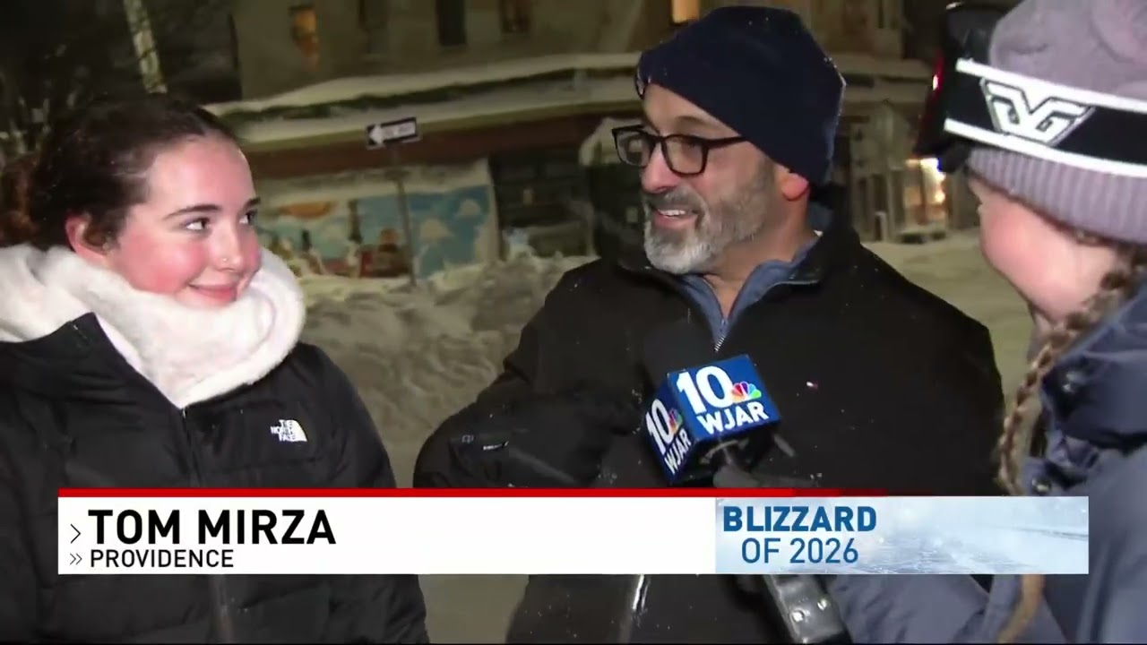 Residents in Providence speak after blizzard hits city