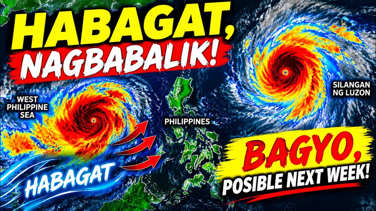 HABAGAT, NAGPAPARAMDAM MULI! BAGYO, POSIBLE NEXT WEEK! 😱 WEATHER UPDATE TODAY | ULAT PANAHON TODAY