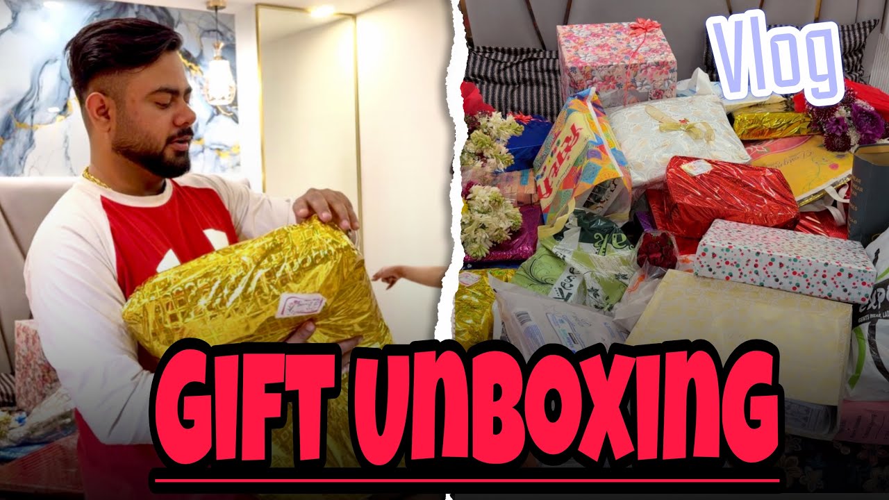 Gift Unboxing  🎁vlog || itna saare gifts 😱 || viral vlog || family vlog ||