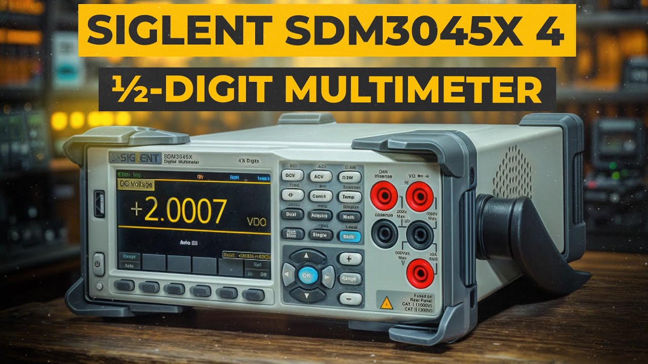 SIGLENT 4 &frac12; Digit Multimeter SDM3045X