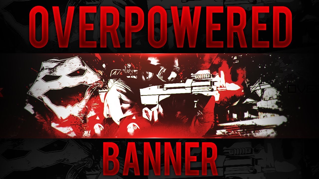 Overpowered Clan Banner - Speedart by 7K