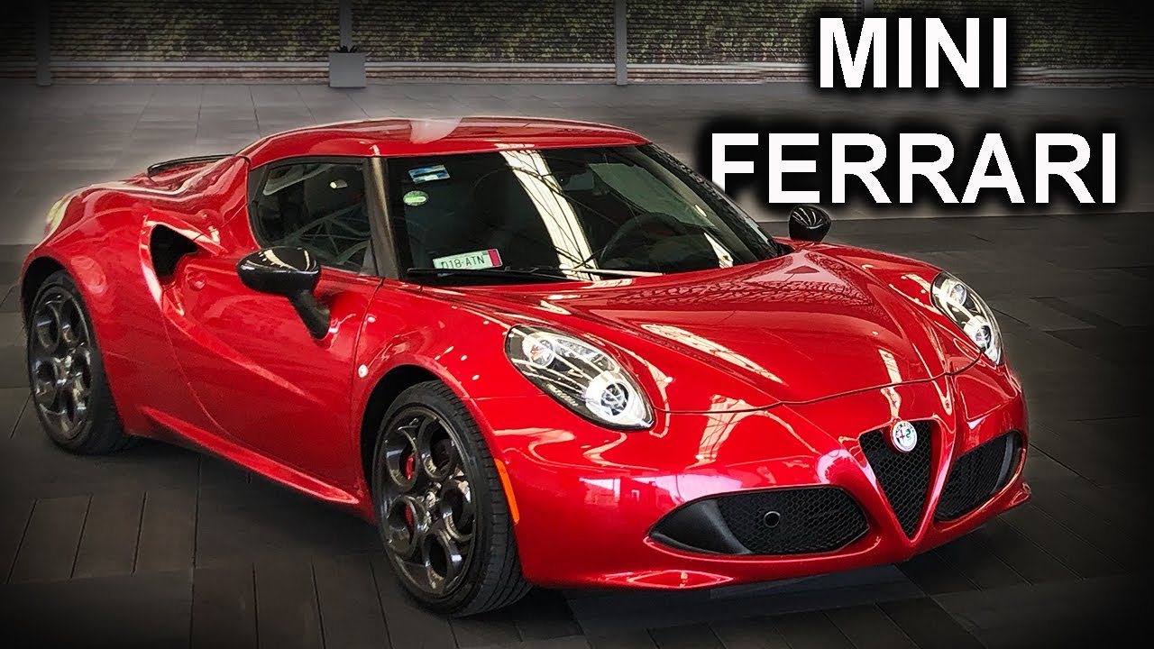 Alfa Romeo 4C: Un Exótico Miniatura